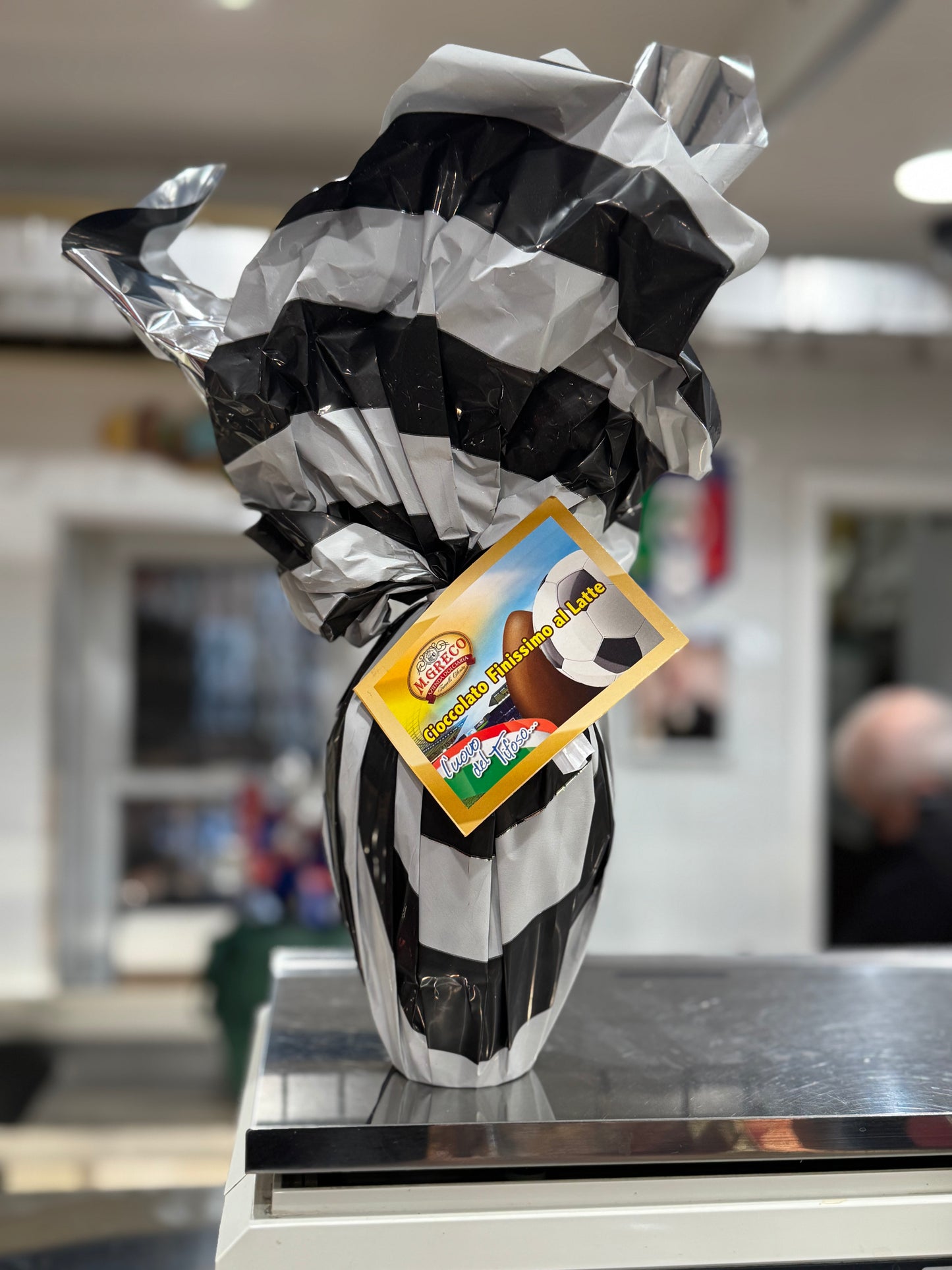 Calcio Juve Chocolate Egg 180 gram