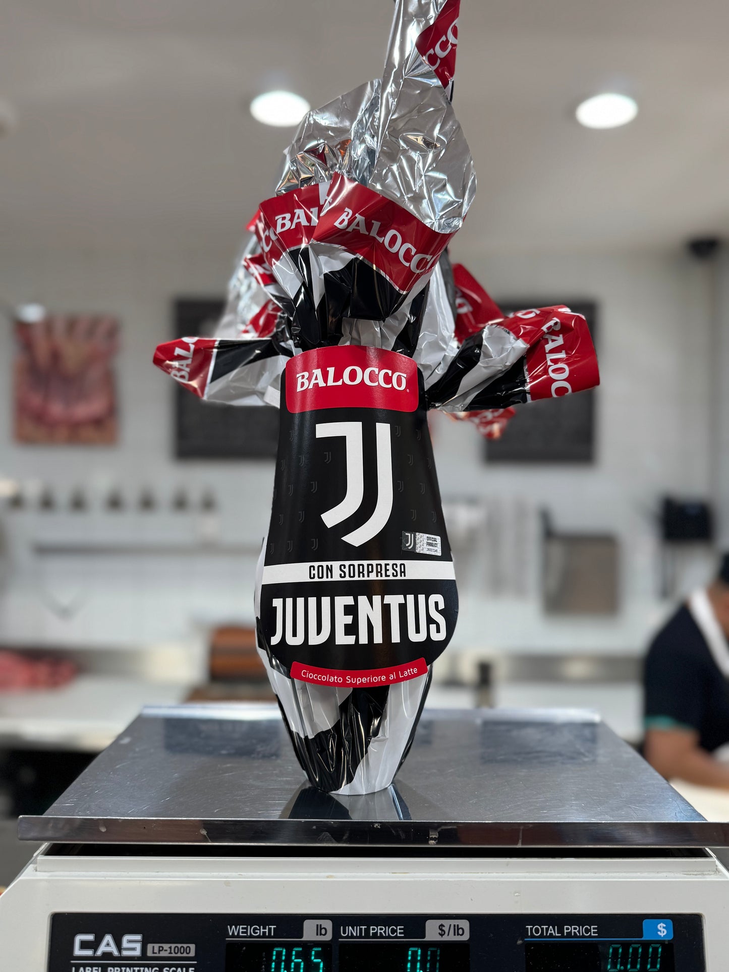 Juventus Soccer Chocolate Egg 240 gram