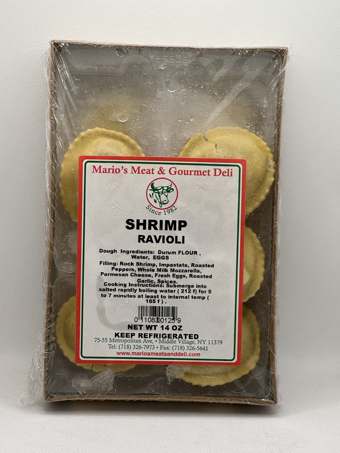 Shrimp Ravioli- 14 oz.