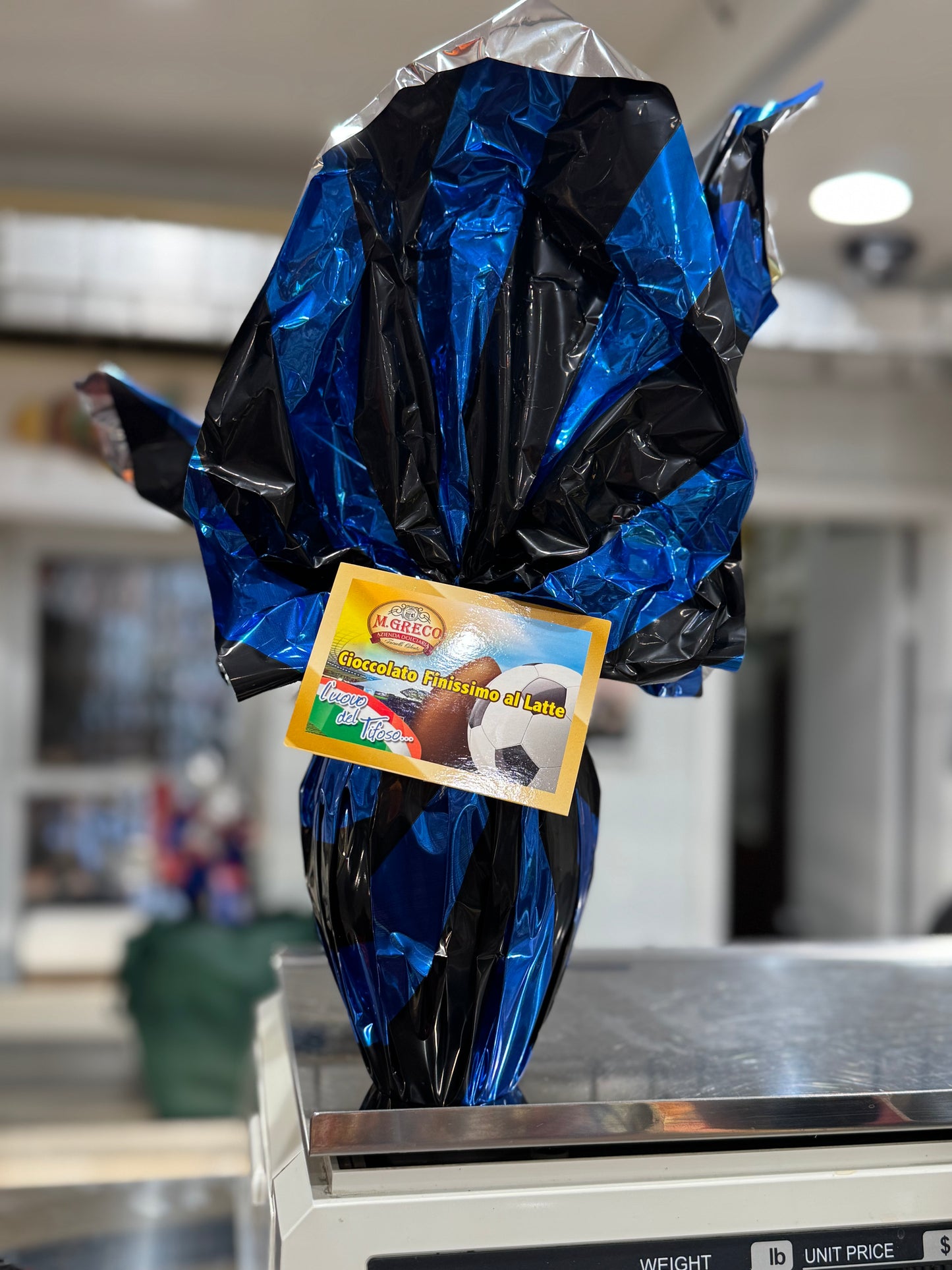 Calcio Inter Chocolate Egg 180 gram