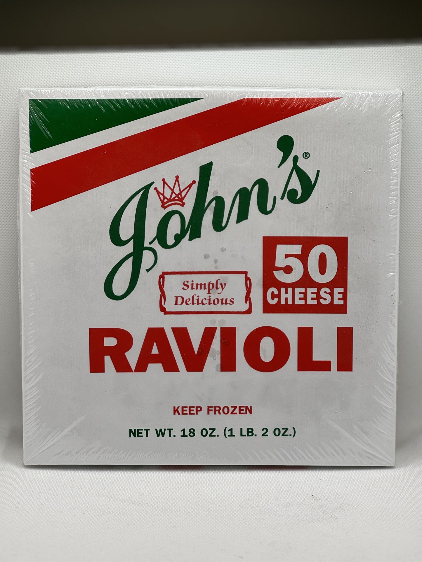 50 Count Square Cheese Ravioli- 1 Lb. 2 oz.