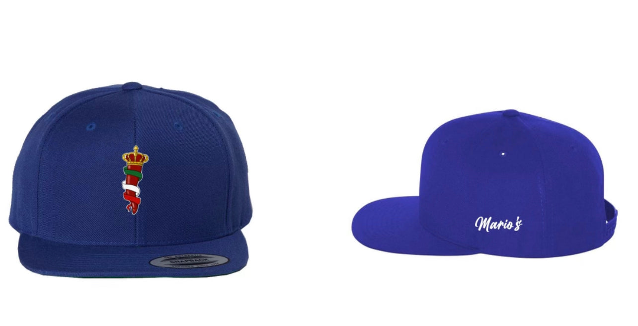 Cornicello Blue Snapback