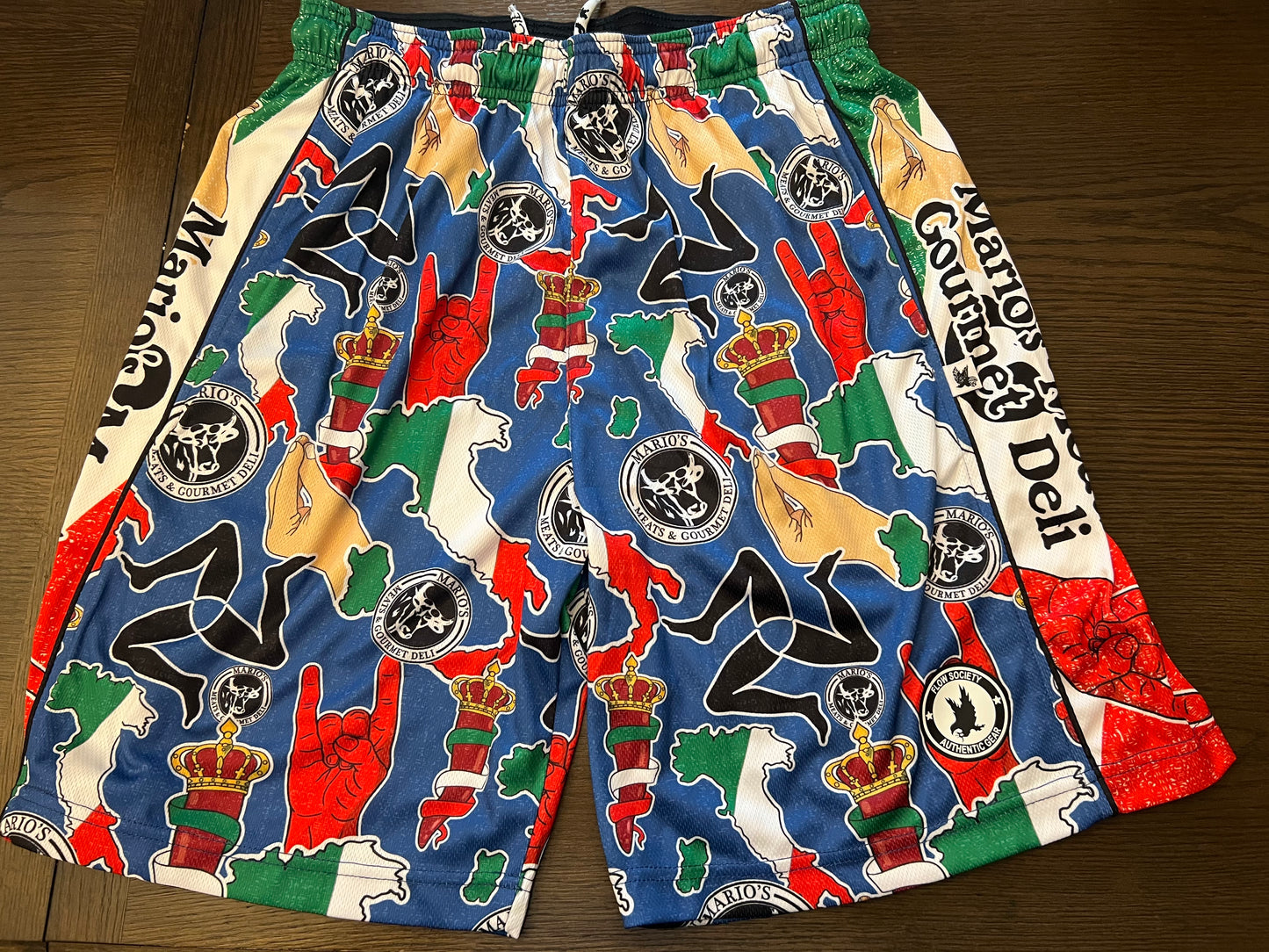 Flow Society Kids & Adult Italian Pride Shorts