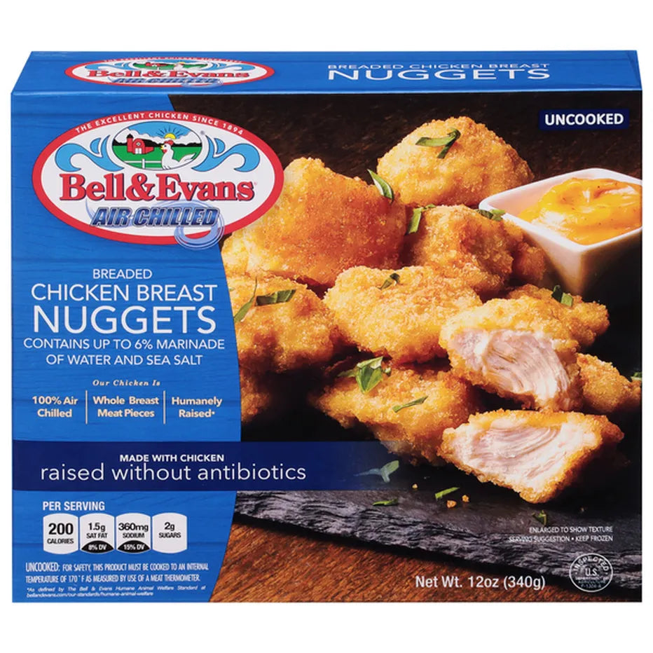 Bell & Evans Chicken Nuggets- 12 oz box
