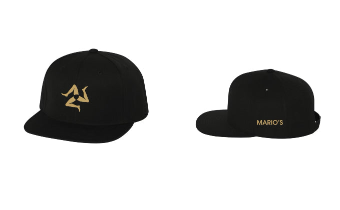 Black & Gold Sicilian Snapback