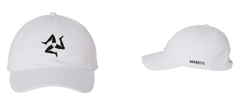 DAD Hat White & Black Sicilian