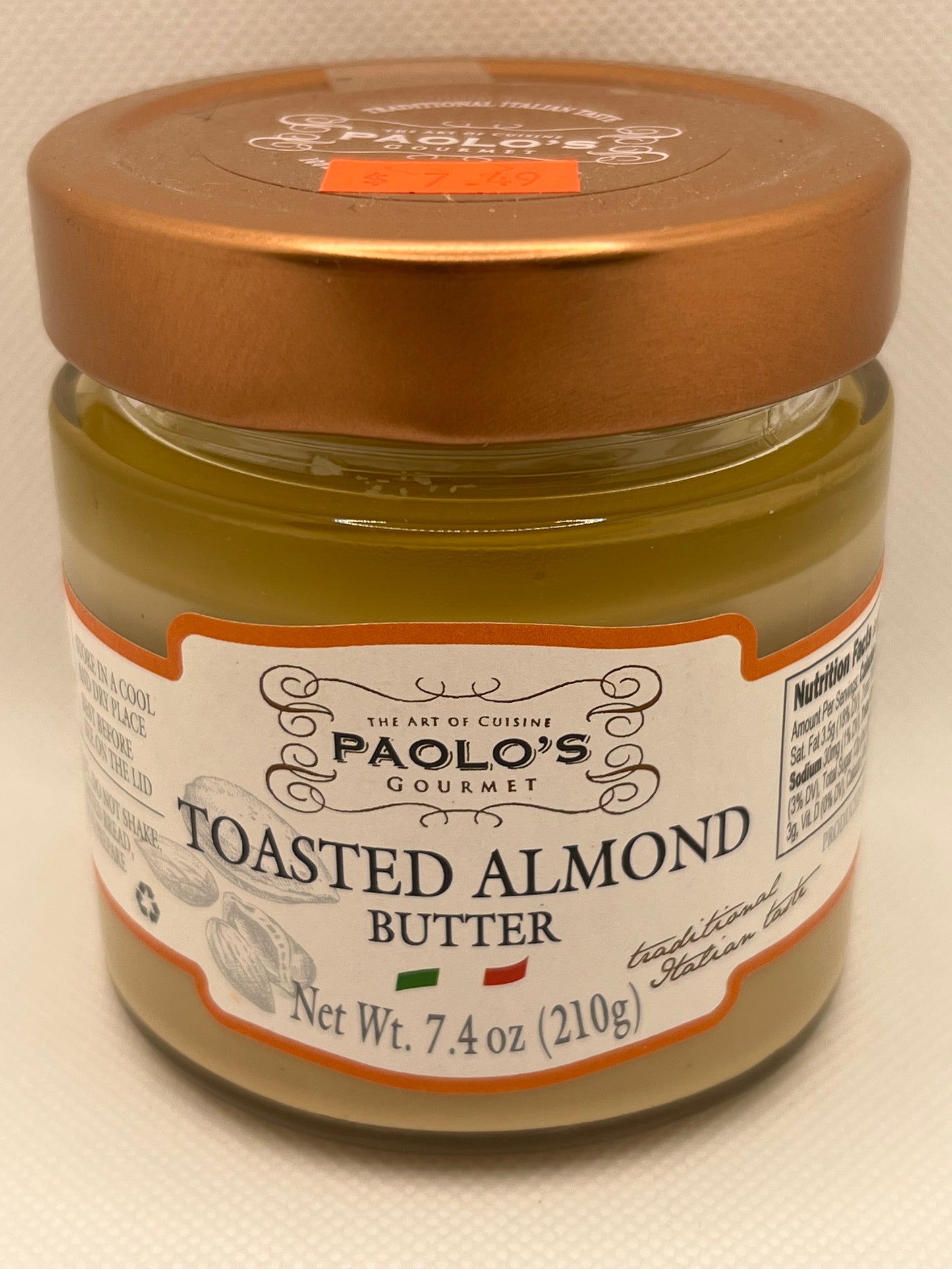 Toasted Almond Butter