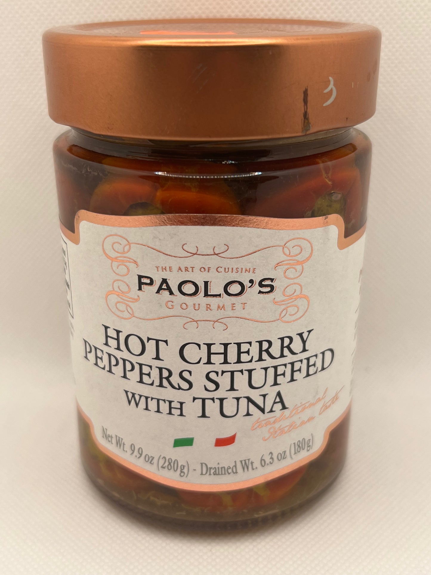 Hot Cherry Stuffed Peppers with Tuna