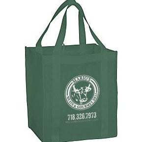 Mario's LG Green Canvas Tote Bag
