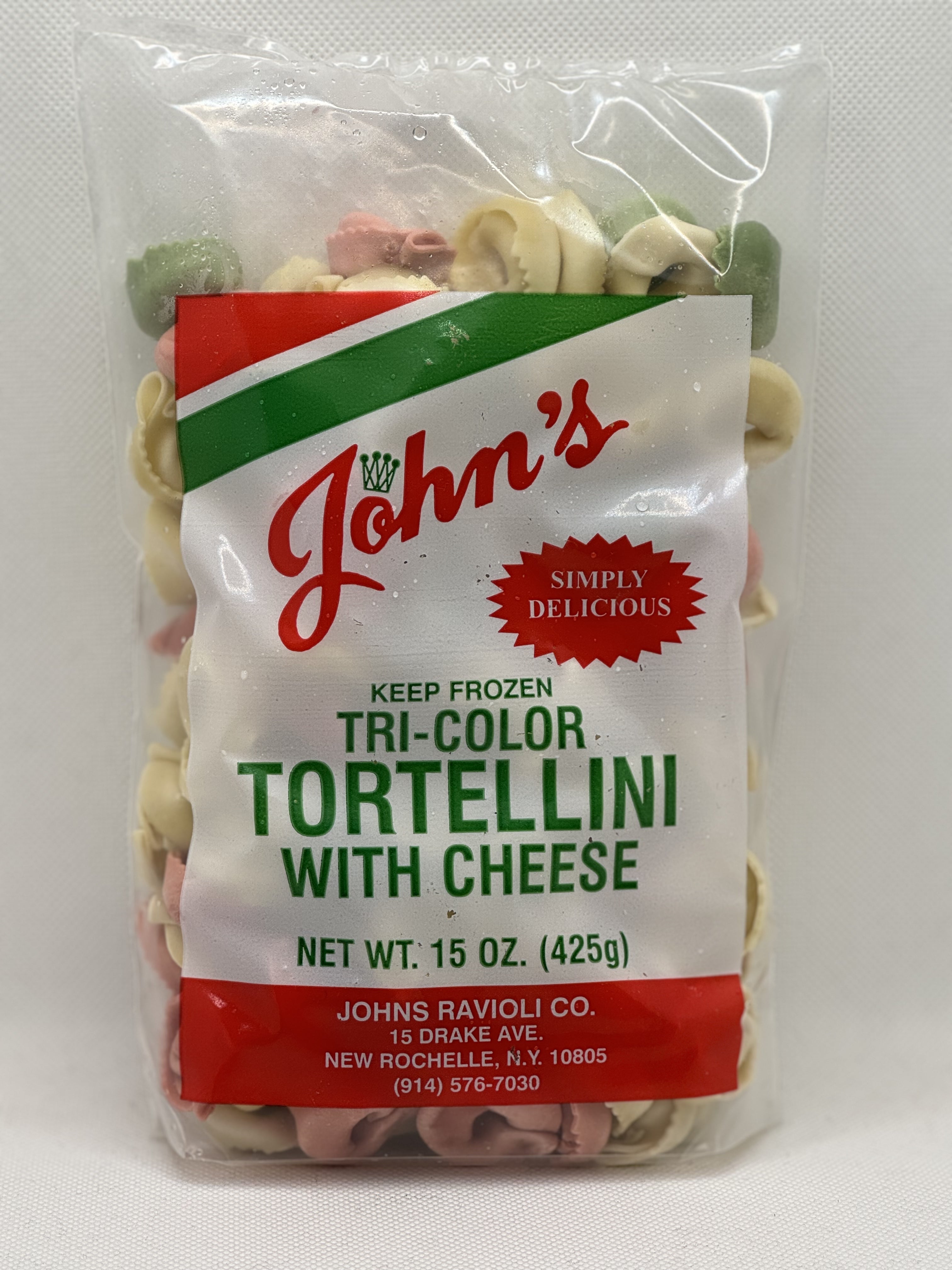 Tri-Color Tortellini with Cheese- 15 oz. – mariosmerch
