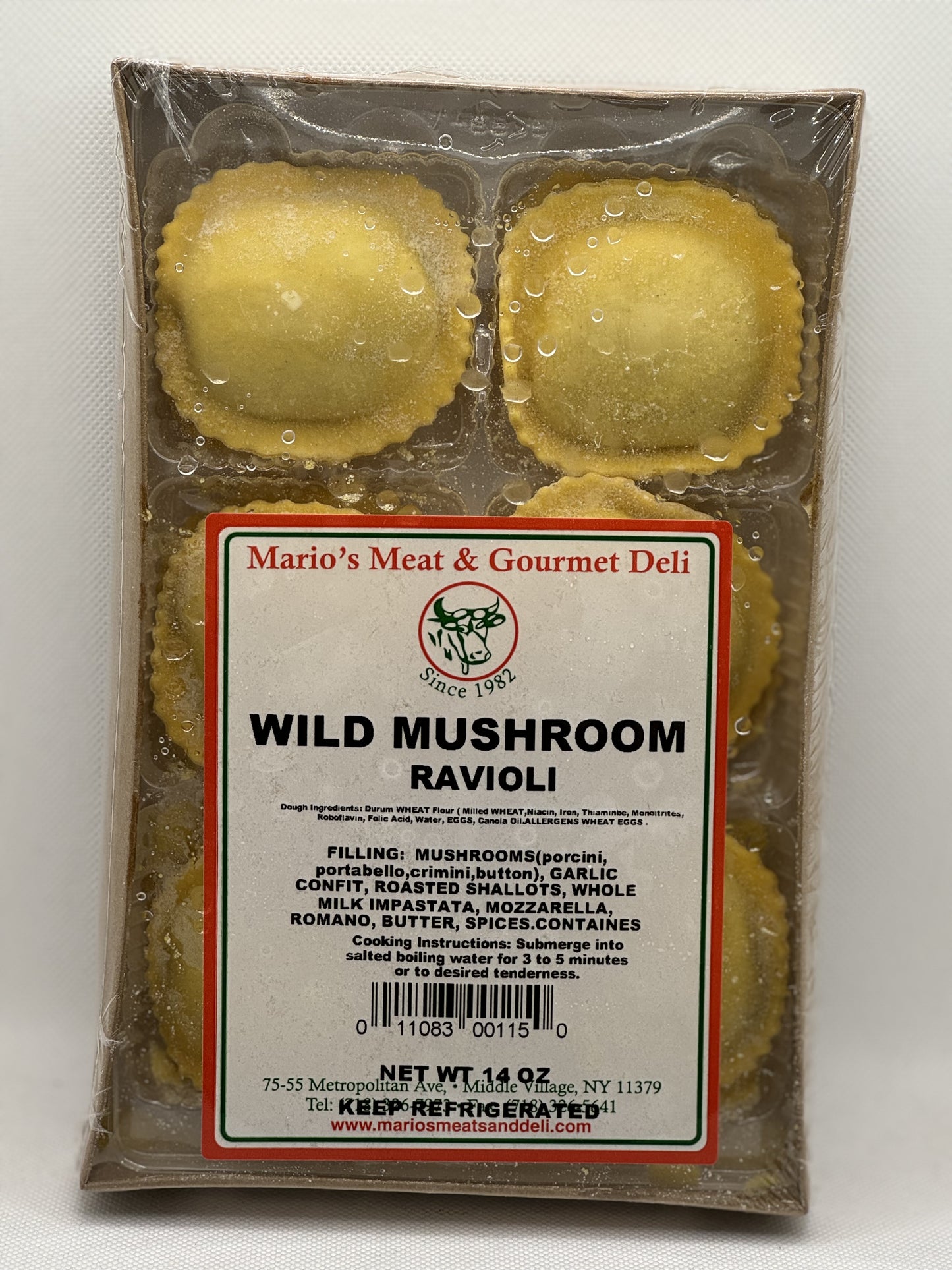 Wild Mushroom Ravioli- 14 oz.