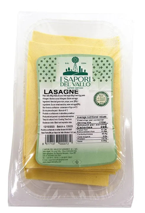 Lasagna Sheets- 500g