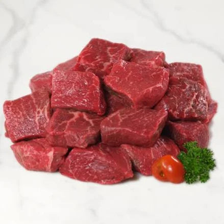 Prime Beef Chunks for Sauce - 2 LB.