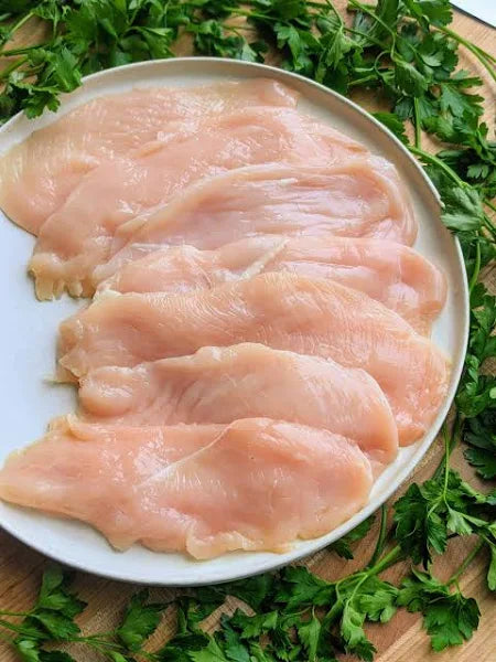 Sliced Chicken Cutlets - 1 LB.